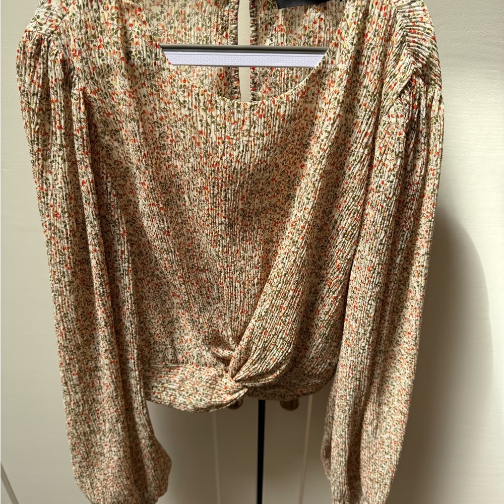MINKPINK Multicolor Floral Blouse